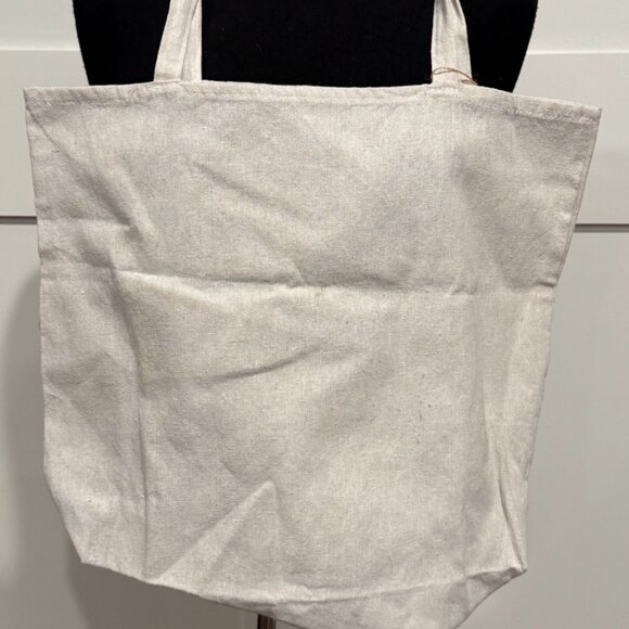 NWT Peanuts Snoopy Woodstock Cotton Foundation Book Bag Take Care Each of Other - Picture 3 of 8